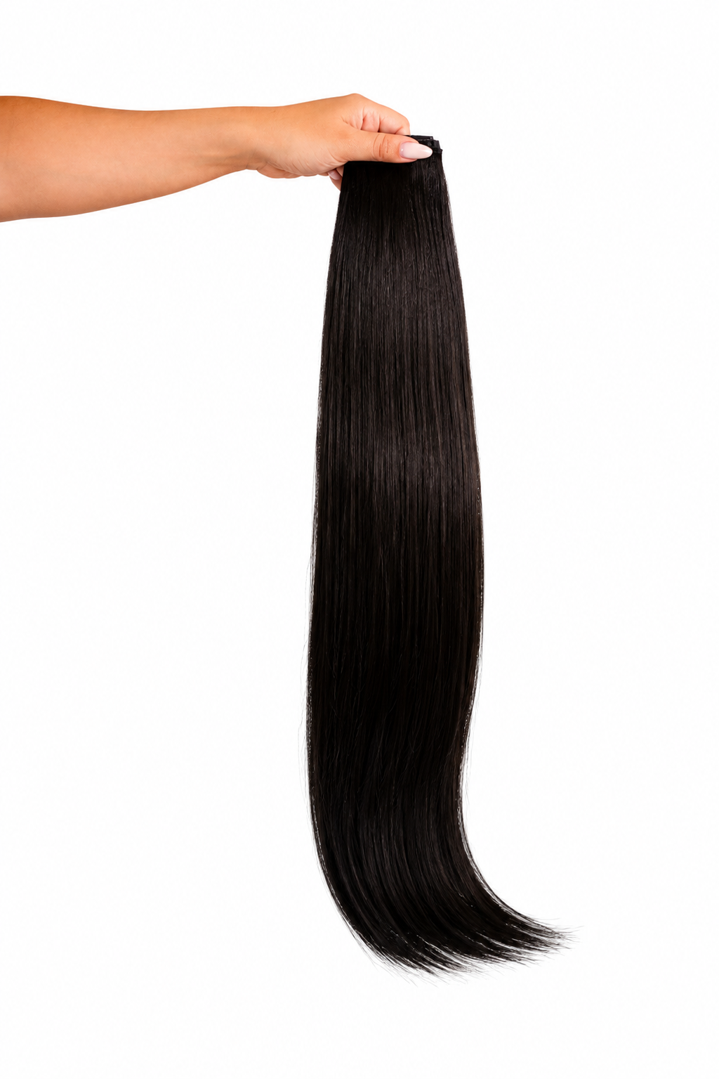 VOLUME SEAMLESS WEFT 22" - OFF BLACK