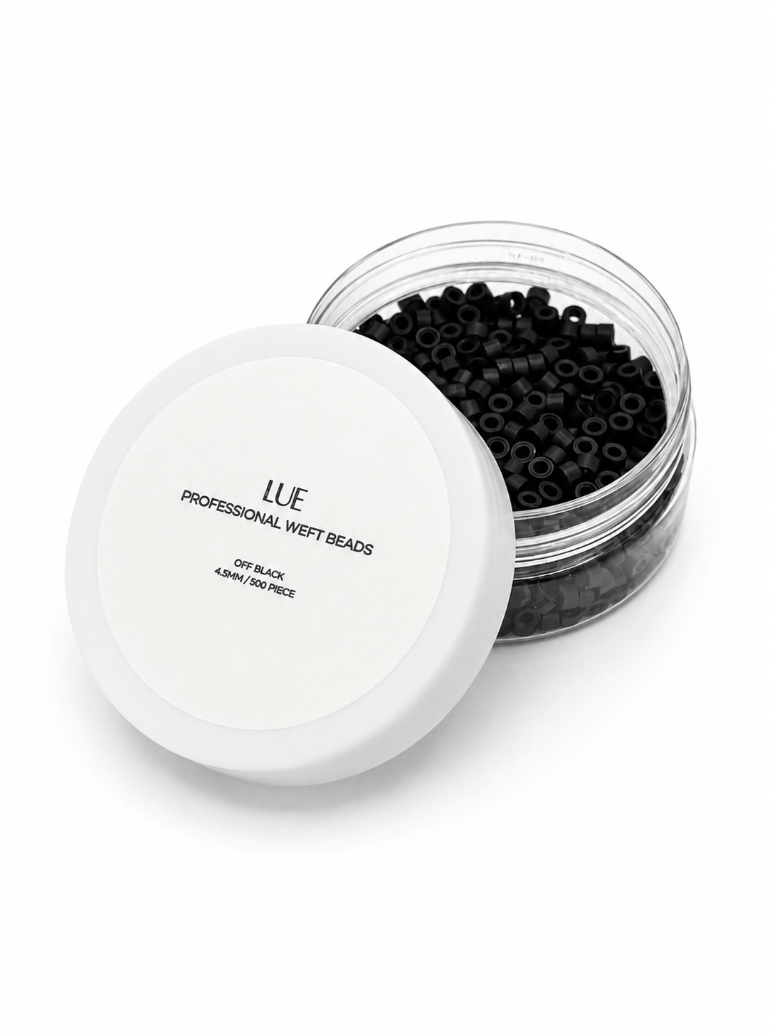 PROFESSIONAL WEFT BEADS - OFF BLACK