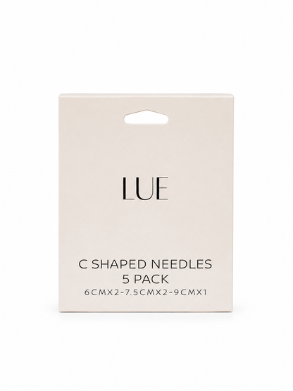 C SHAPED NEEDLES 5 PACK