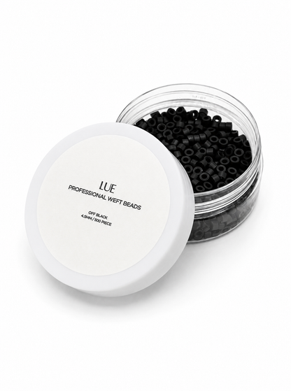 PROFESSIONAL WEFT BEADS - OFF BLACK