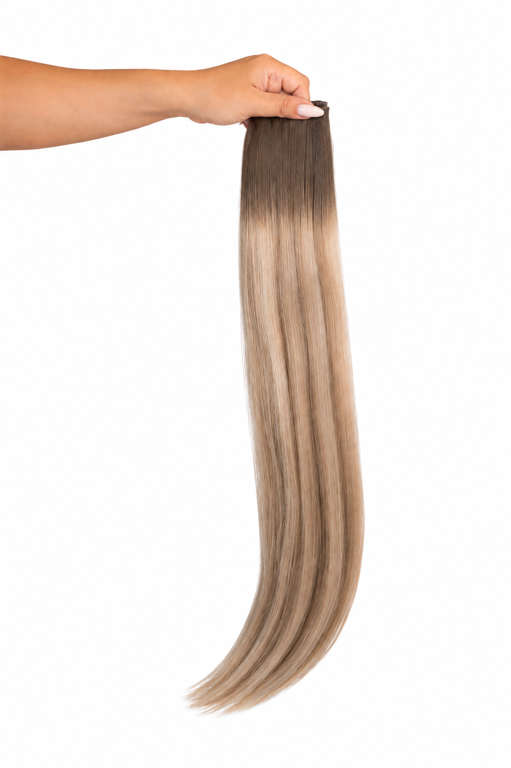 VOLUME SEAMLESS WEFT 22" - SUBTLE BLONDE